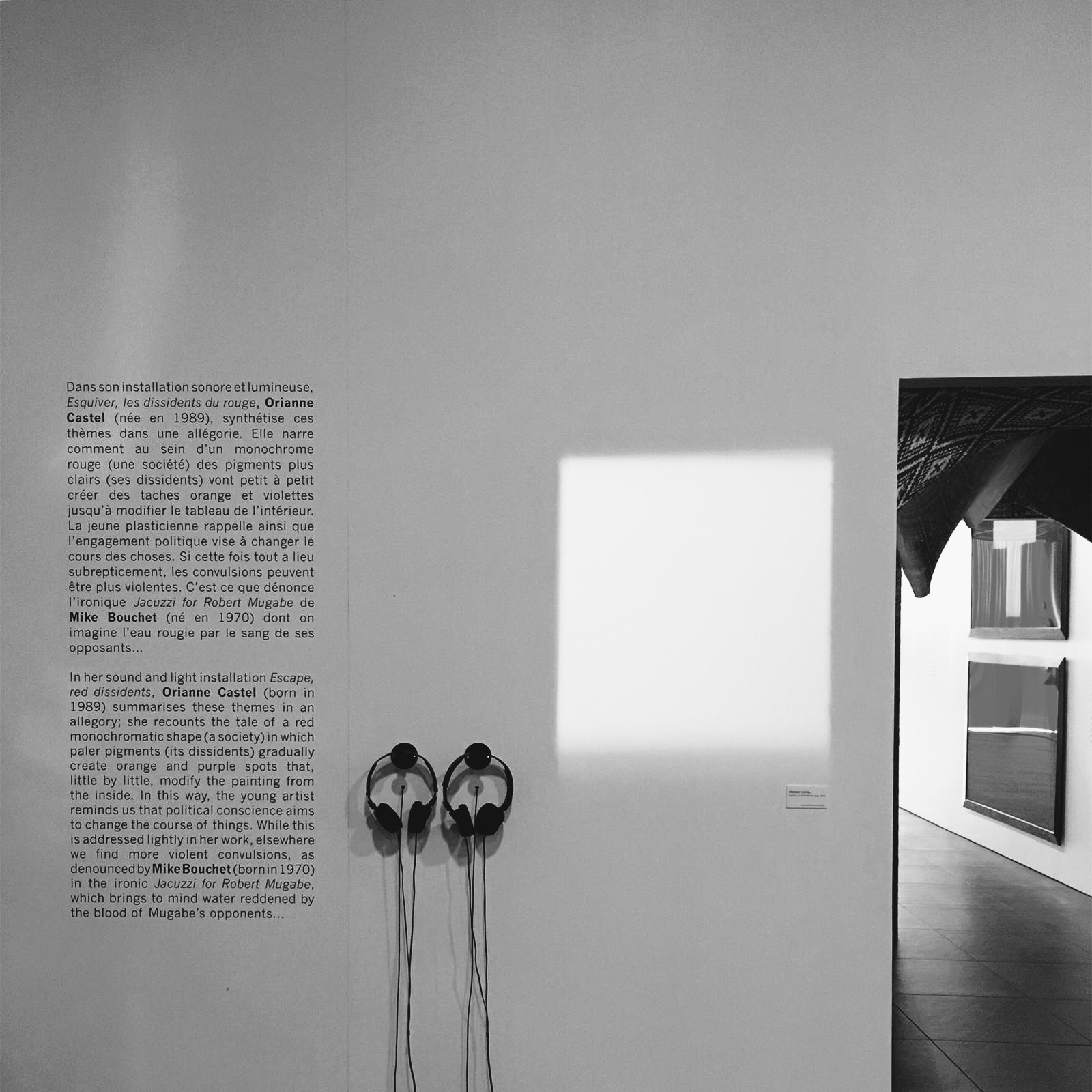 Manifestes, l'installation